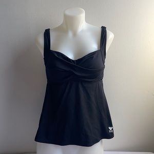 Black TYR Swim Top Size 6